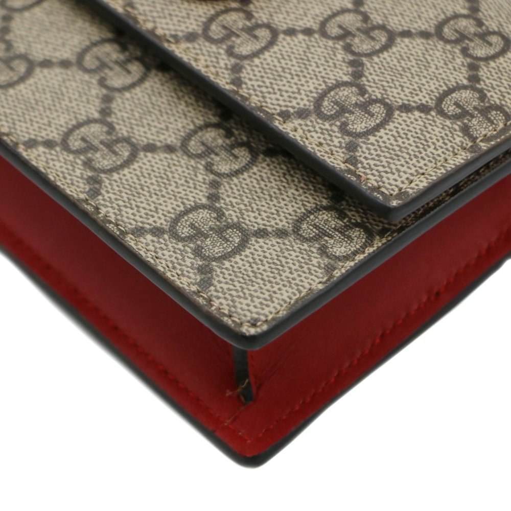 12545 - Gucci GG Supreme Mini Bag With Cherries 481291 - Picture 8 of 12